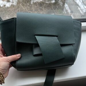 Chic Forest Green Crossbody Bag